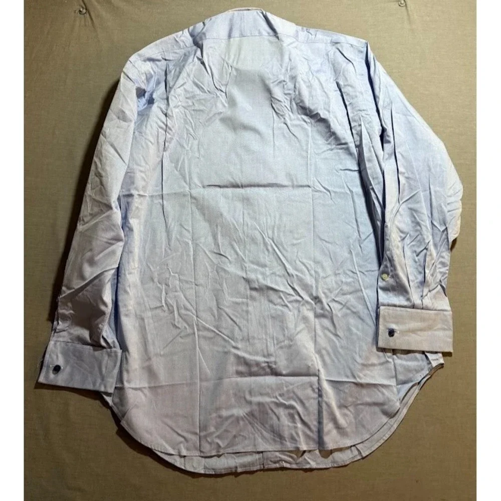 Polo Ralph Lauren Shirt Adult 16 1/2-33 Blue‎ Button Up Long Sleeve Casual Mens.